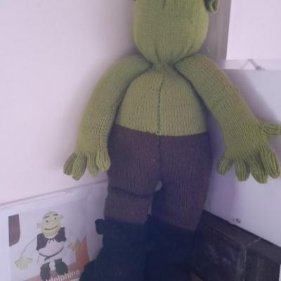 Photos modele shrek tricot creer par finoucreatou