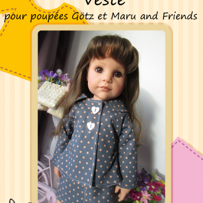 Patron d'un PULL pour la poupée Cerise - La Malle ô Poupées