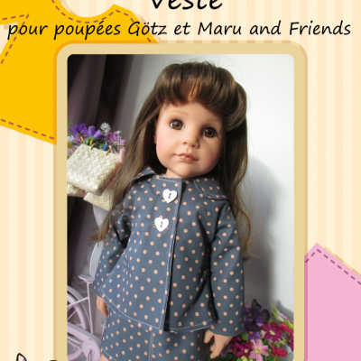 Vêtements pour poupées Llorens 35 cm - Ensemble jupe en tulle noir avec  veste rose et bottines - Dolls And Dolls - Boutique de Poupées de collection